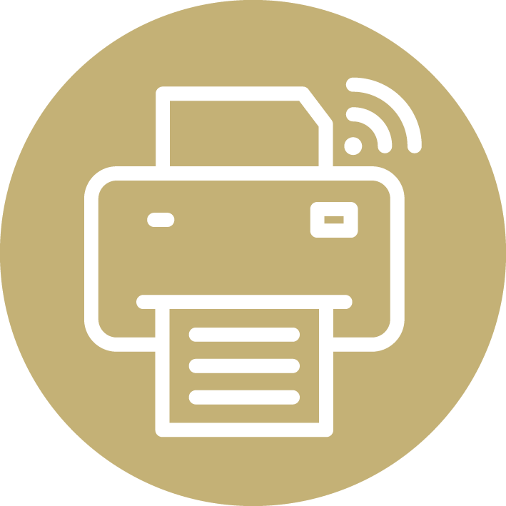Straling printers