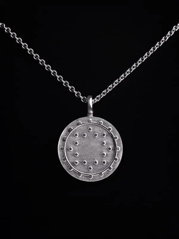 Penta Power Jewel Pendant silver