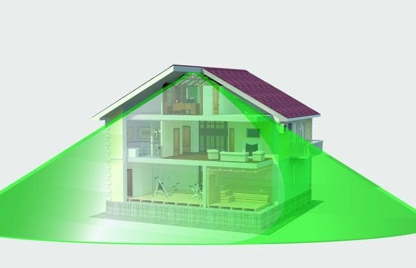 Placement of Penta Power Home Tag in ridge