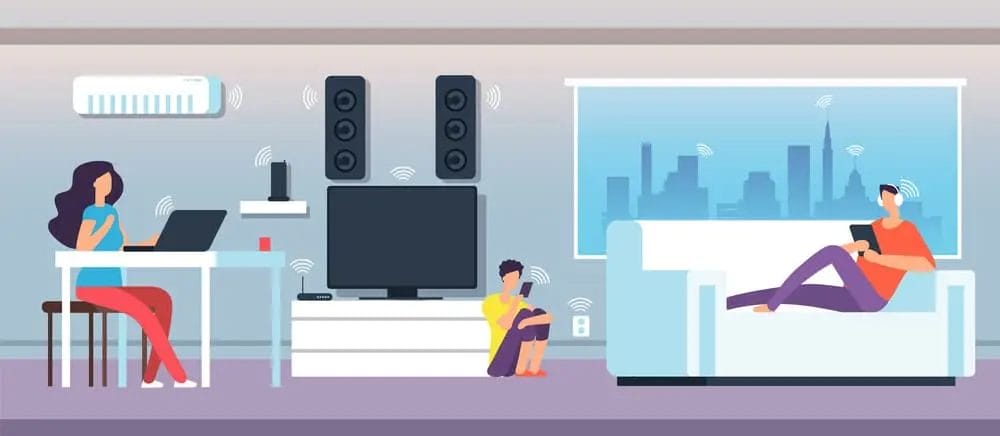 Radiation is all around us in and outside our homes wifi 5G wireless phone laptop electricity grid headphones