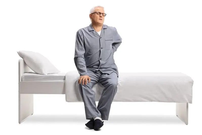 uneasy feeling due to radiation exposure